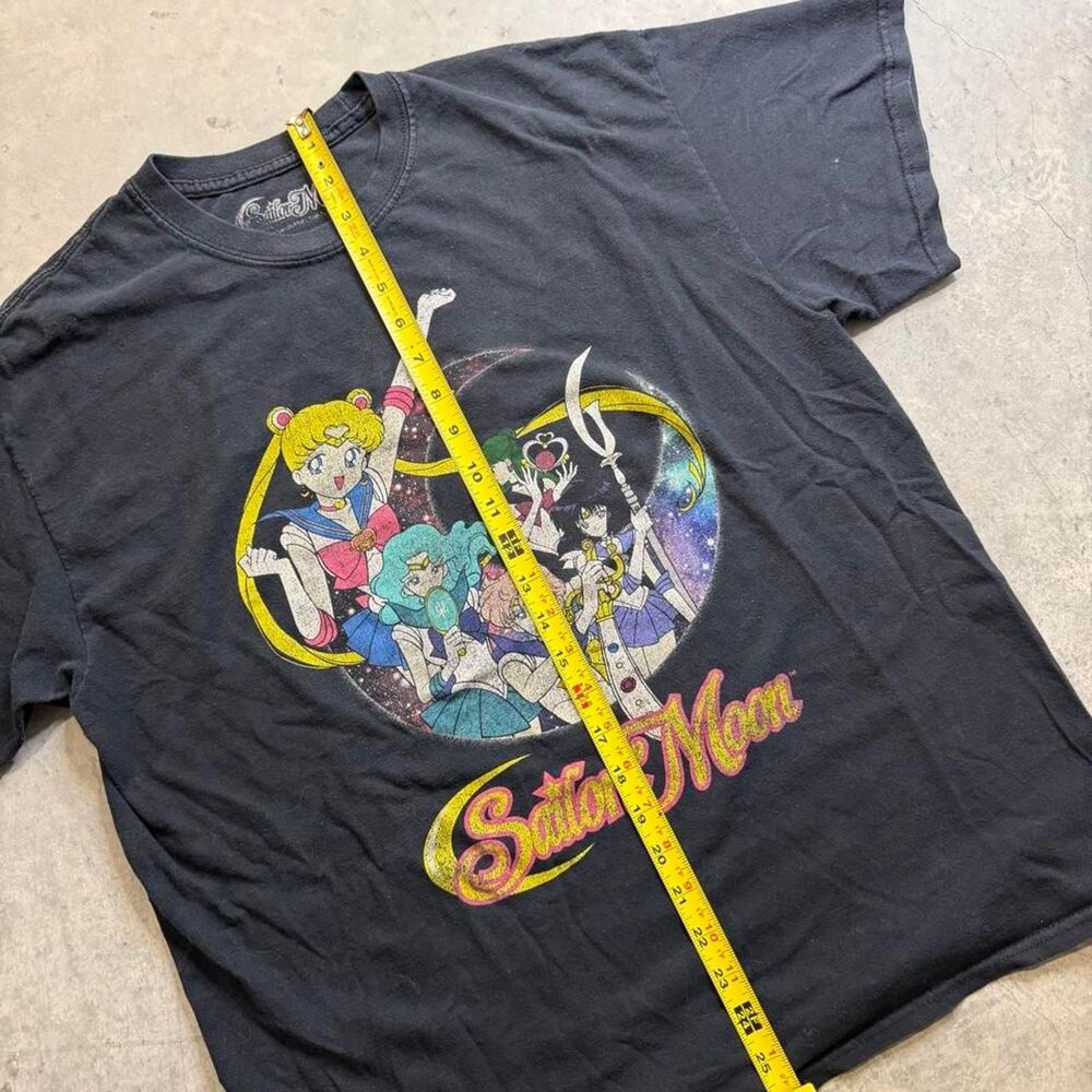 Sailor-moon Women's Black T-shirt - Picture 4 of 7